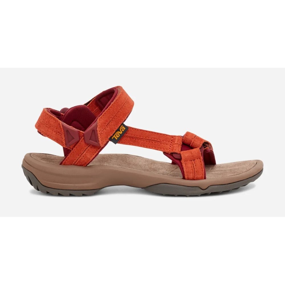 Teva Terra Fi Lite Suede Women's Languostino 1124035-LNG sandalen online bestellen bij Kathmandu Outdoor & Travel