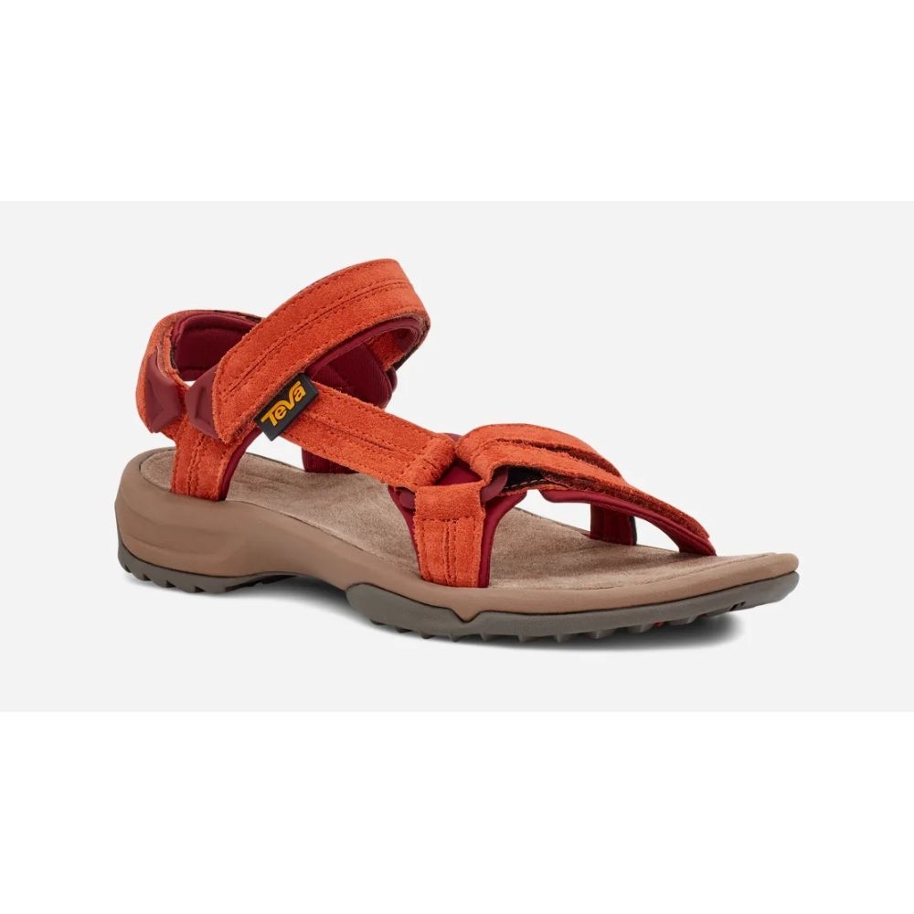 Teva Terra Fi Lite Suede Women's Languostino 1124035-LNG sandalen online bestellen bij Kathmandu Outdoor & Travel