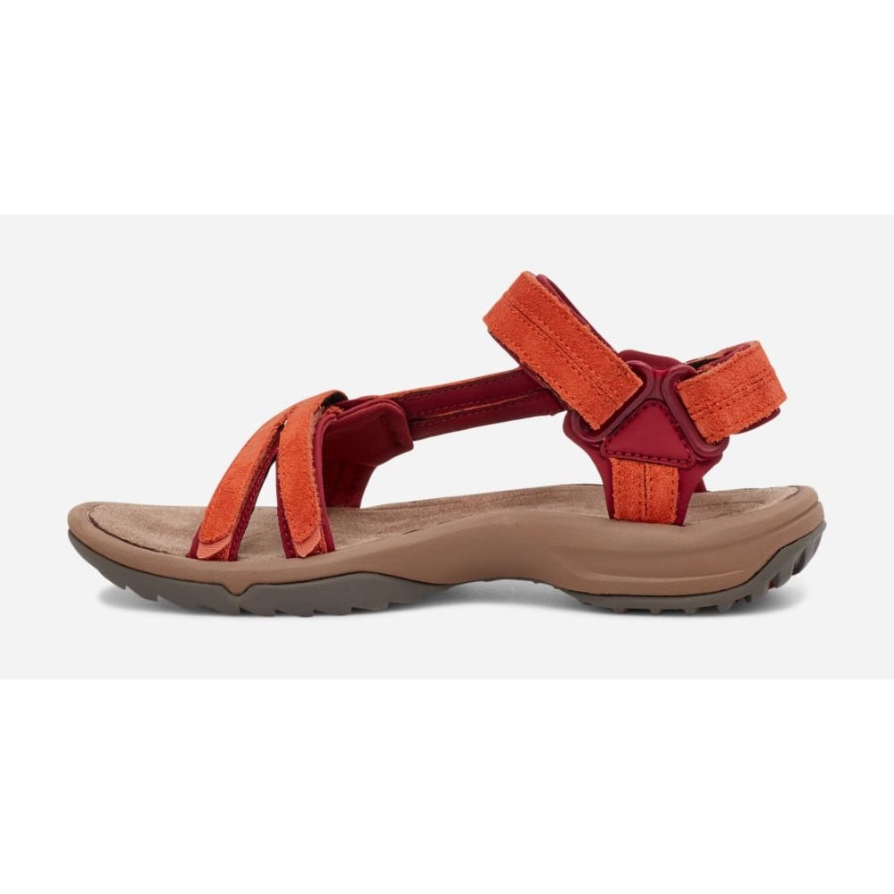 Teva Terra Fi Lite Suede Women's Languostino 1124035-LNG sandalen online bestellen bij Kathmandu Outdoor & Travel