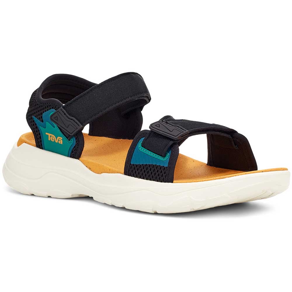 Teva Zymic Black/Sunflower 1124049-BSFL sandalen online bestellen bij Kathmandu Outdoor & Travel