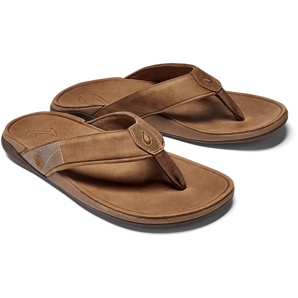 Olukai Tuahine Toffee/Toffee 10465-3333 slippers online bestellen bij Kathmandu Outdoor & Travel