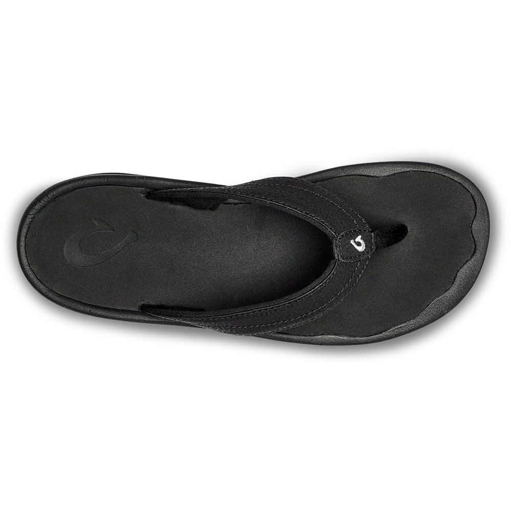 Olukai Ohana Women's Black/Black 20110-4040 slippers online bestellen bij Kathmandu Outdoor & Travel