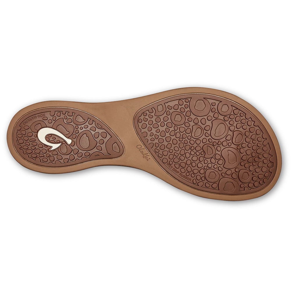 Olukai Nonohe Women's Black/Golden Sand 20440-40GS slippers online bestellen bij Kathmandu Outdoor & Travel
