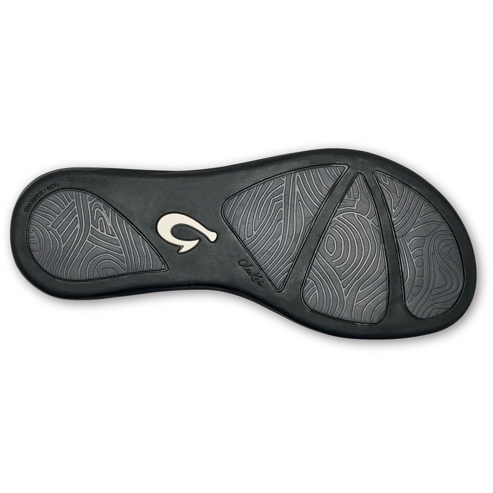 Olukai Aukai Women's Black/Black 20442-4040 slippers online bestellen bij Kathmandu Outdoor & Travel