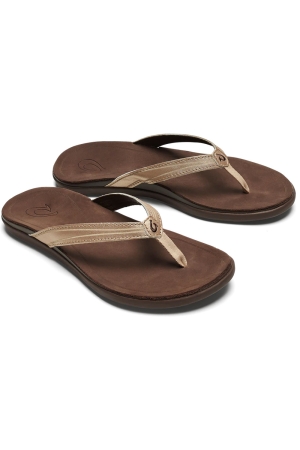 Olukai Aukai Women's Copper/Dk Java 20442-CO48 slippers online bestellen bij Kathmandu Outdoor & Travel
