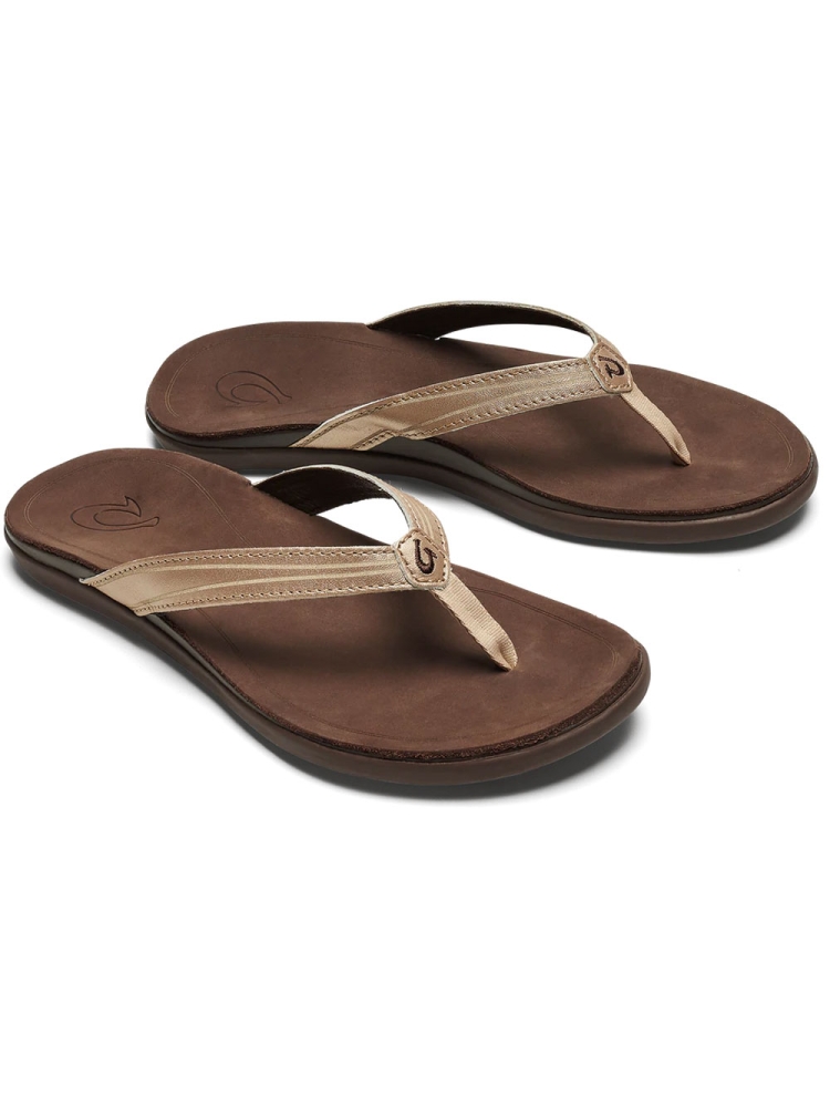 Olukai Aukai Women's Copper/Dk Java 20442-CO48 slippers online bestellen bij Kathmandu Outdoor & Travel