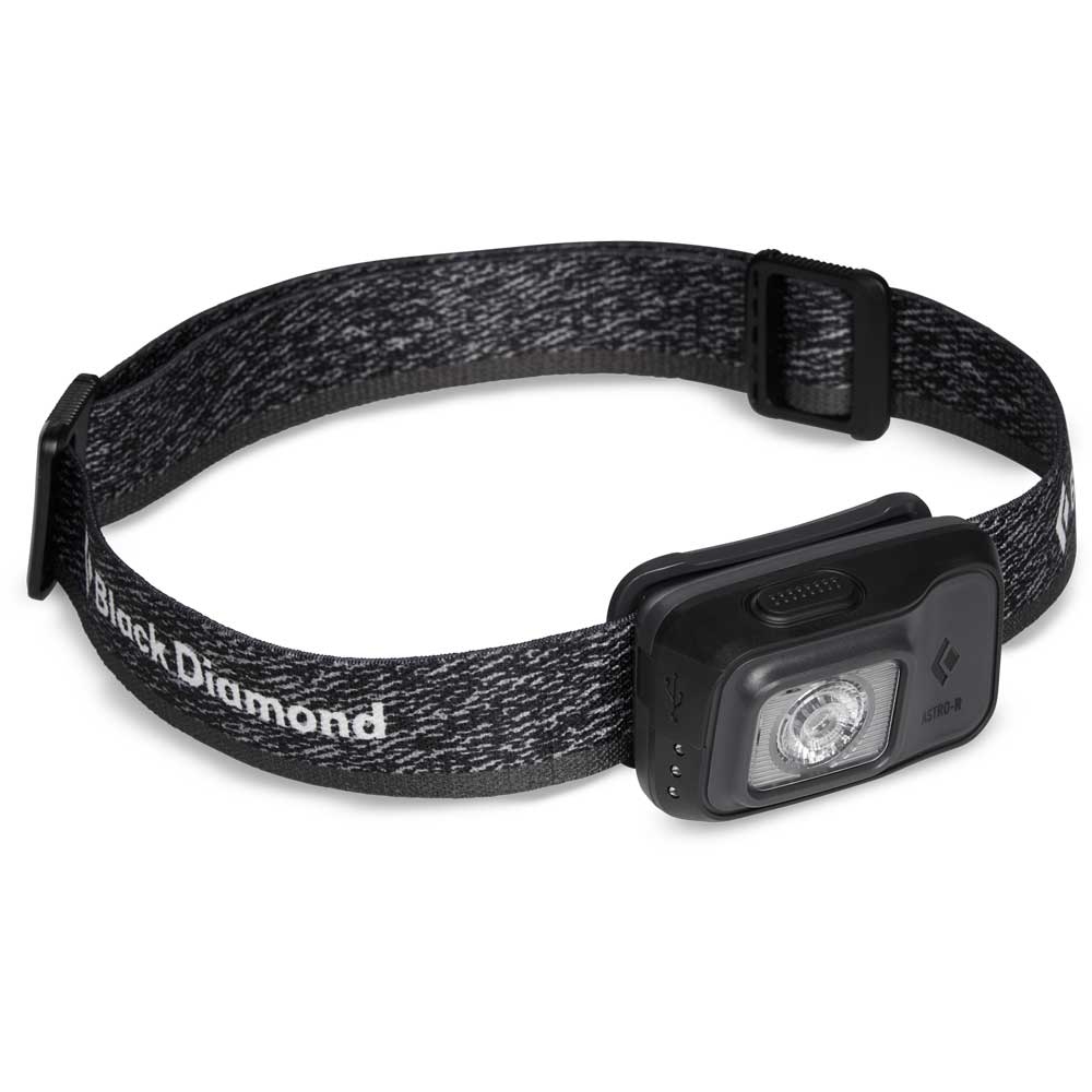 Black Diamond Astro 300-R Headlamp Graphite BD620678-Graphite verlichting online bestellen bij Kathmandu Outdoor & Travel