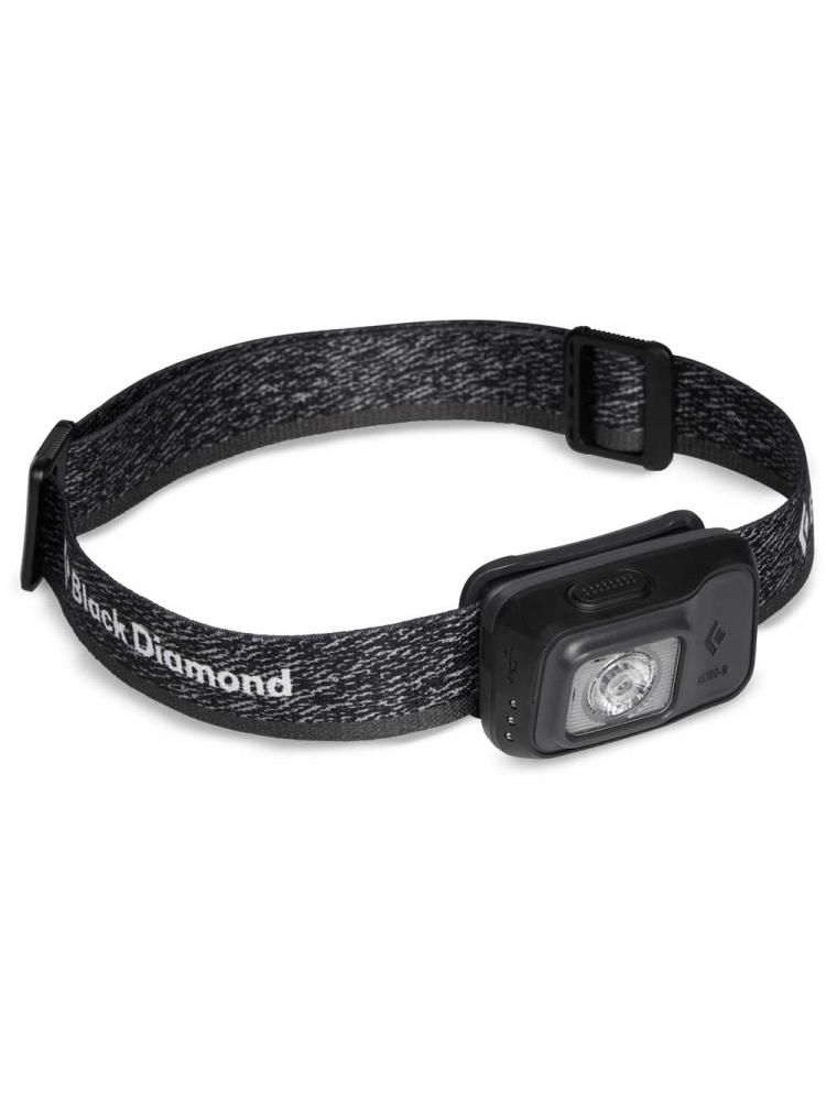 Black Diamond Astro 300-R Headlamp Graphite BD620678-Graphite verlichting online bestellen bij Kathmandu Outdoor & Travel