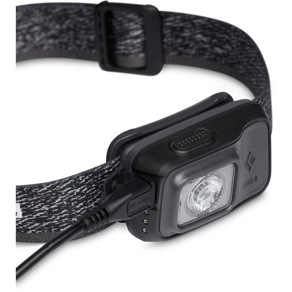 Black Diamond Astro 300-R Headlamp Graphite BD620678-Graphite verlichting online bestellen bij Kathmandu Outdoor & Travel