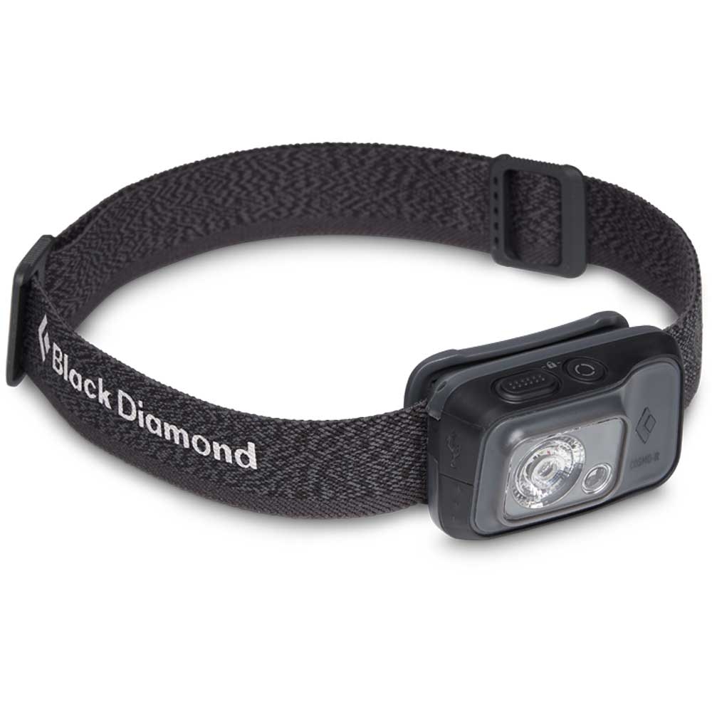 Black Diamond Cosmo 350-R Headlamp Graphite BD620677-Graphite verlichting online bestellen bij Kathmandu Outdoor & Travel