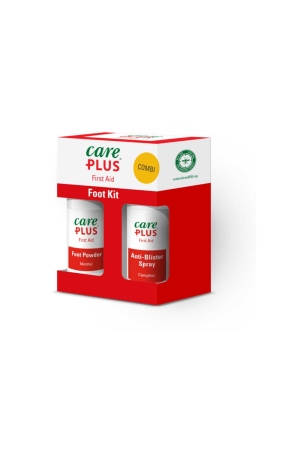 Care Plus  First Aid Foot Kit Rood