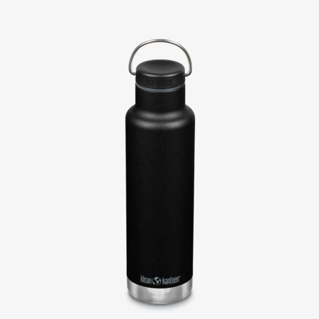 Klean Kanteen  Isolatiefles Classic met ringdop 592ml/20oz black 