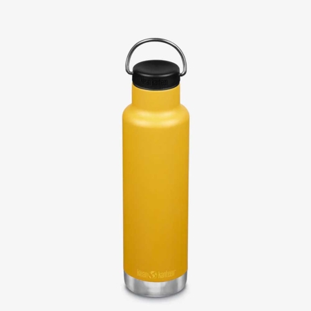 Klean Kanteen  Isolatiefles Classic met ringdop 592ml/20oz marigold