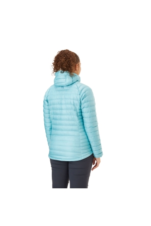 Rab Microlight Alpine Jacket Women's  Meltwater QDB-13-MEL jassen online bestellen bij Kathmandu Outdoor & Travel