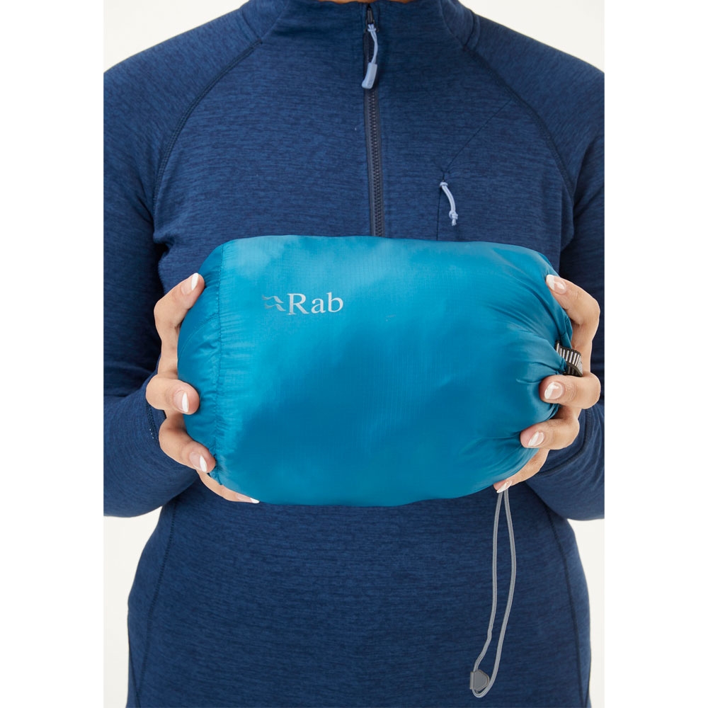 Rab Microlight Alpine Jacket Women's  Meltwater QDB-13-MEL jassen online bestellen bij Kathmandu Outdoor & Travel