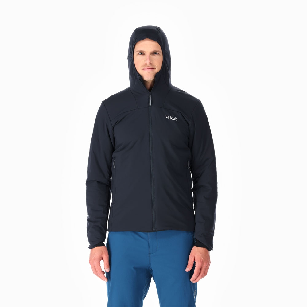 Rab Xenair Alpine Light Jacket Ebony QIP-01-EBN jassen online bestellen bij Kathmandu Outdoor & Travel