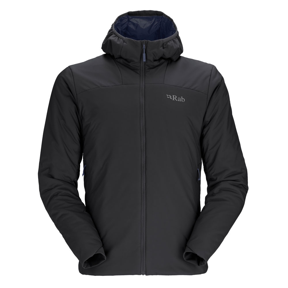 Rab Xenair Alpine Light Jacket Ebony QIP-01-EBN jassen online bestellen bij Kathmandu Outdoor & Travel