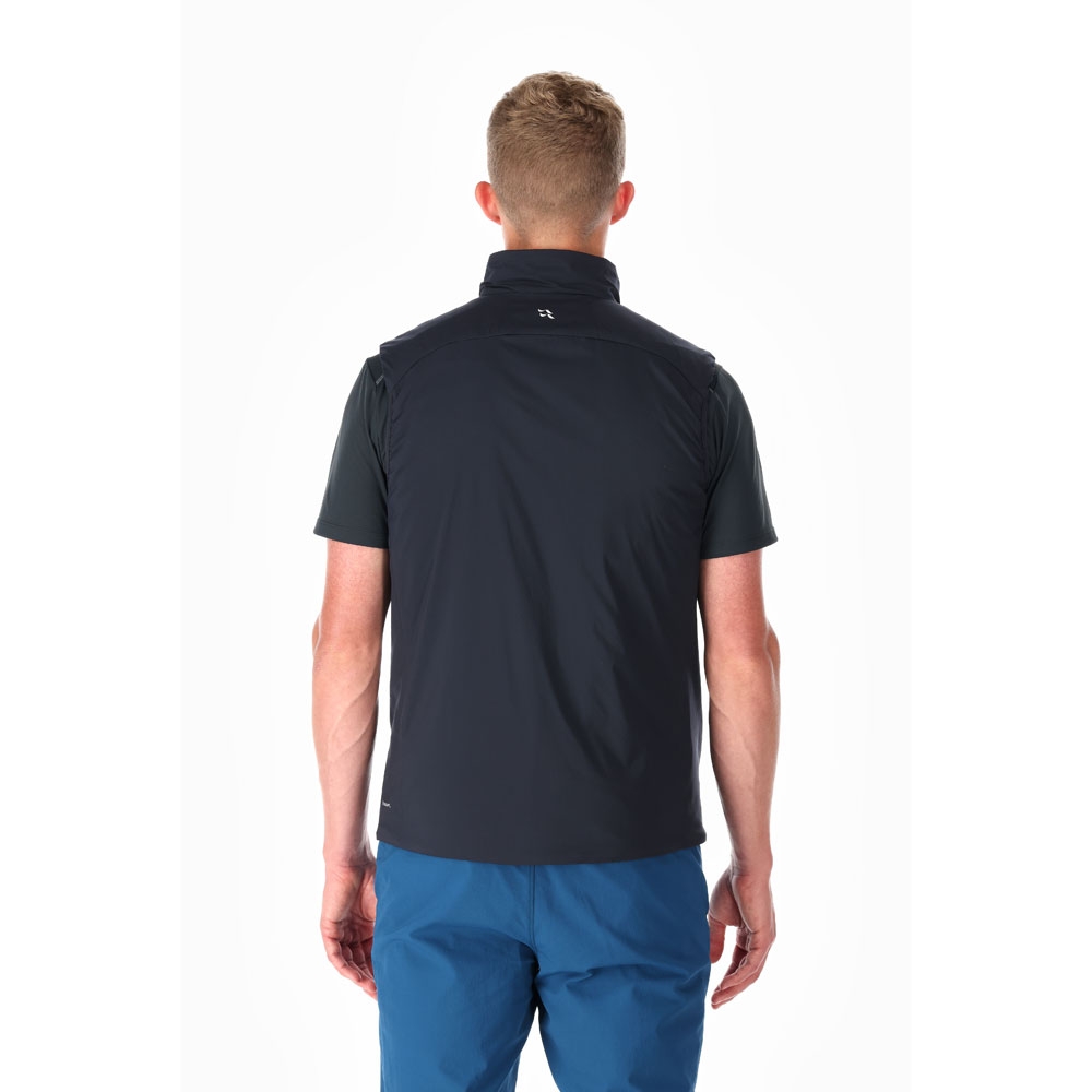 Rab Xenair Vest Ebony QIP-03-EBN jassen online bestellen bij Kathmandu Outdoor & Travel