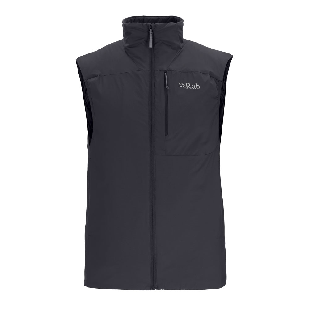 Rab Xenair Vest Ebony QIP-03-EBN jassen online bestellen bij Kathmandu Outdoor & Travel