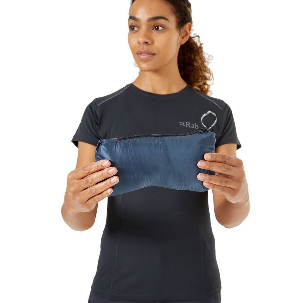 Rab Xenair Vest Women's  Ebony QIP-04-EBN jassen online bestellen bij Kathmandu Outdoor & Travel
