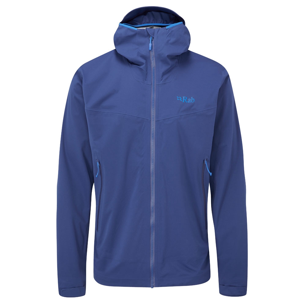 Rab Kinetic 2.0 Jacket Nightfall Blue QWG-74-NB jassen online bestellen bij Kathmandu Outdoor & Travel