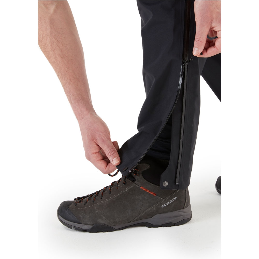 Rab Kangri Pants GTX  Black QWH-03-BLK broeken online bestellen bij Kathmandu Outdoor & Travel
