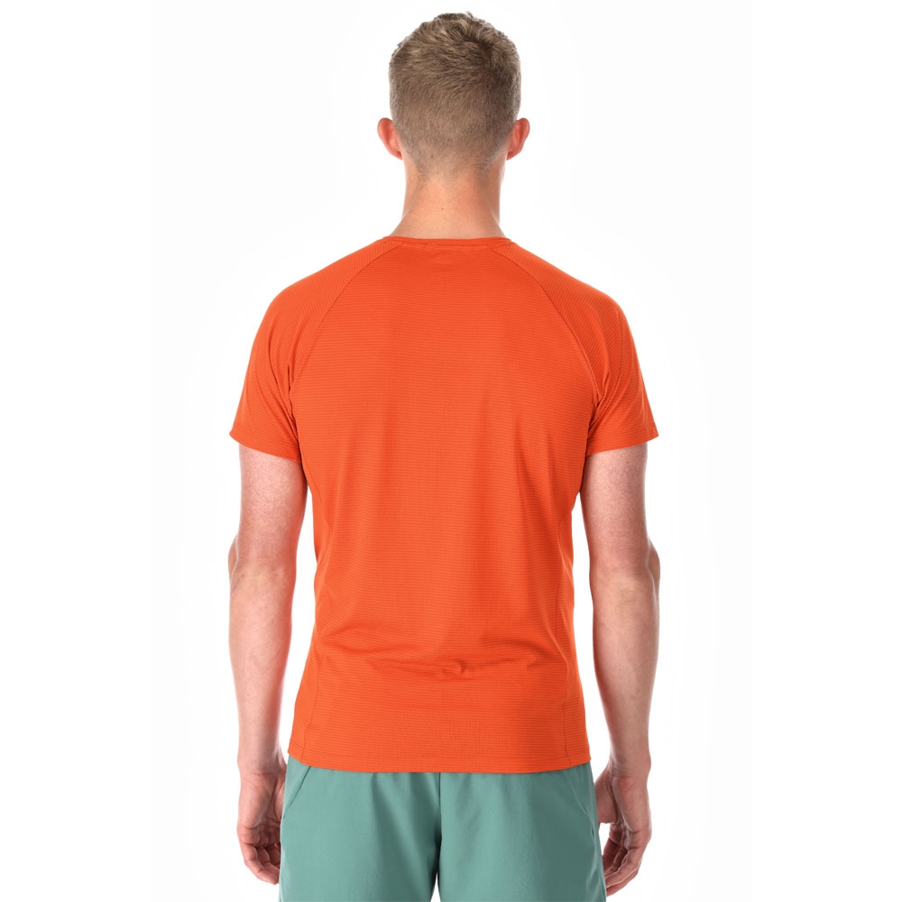 Rab Sonic Tee Firecracker QBL-01-FCR shirts en tops online bestellen bij Kathmandu Outdoor & Travel