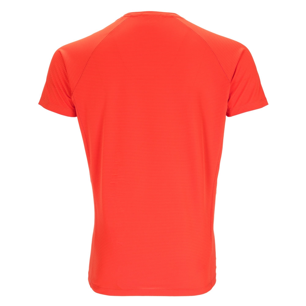 Rab Sonic Tee Firecracker QBL-01-FCR shirts en tops online bestellen bij Kathmandu Outdoor & Travel