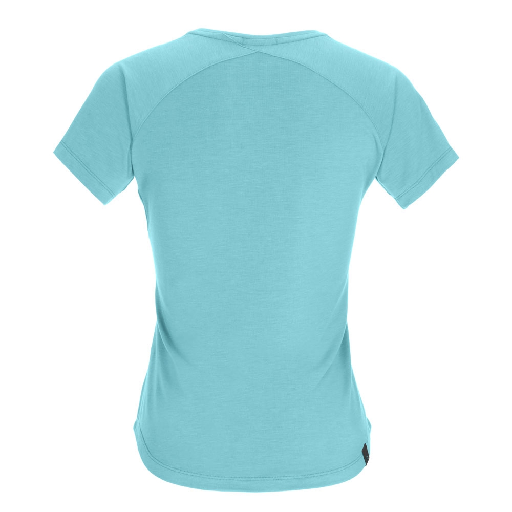 Rab Lateral Tee Women's Meltwater QCB-73-MEL shirts en tops online bestellen bij Kathmandu Outdoor & Travel