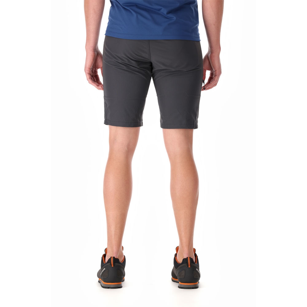 Rab Incline Light Shorts Anthracite QFV-07-ANT broeken online bestellen bij Kathmandu Outdoor & Travel