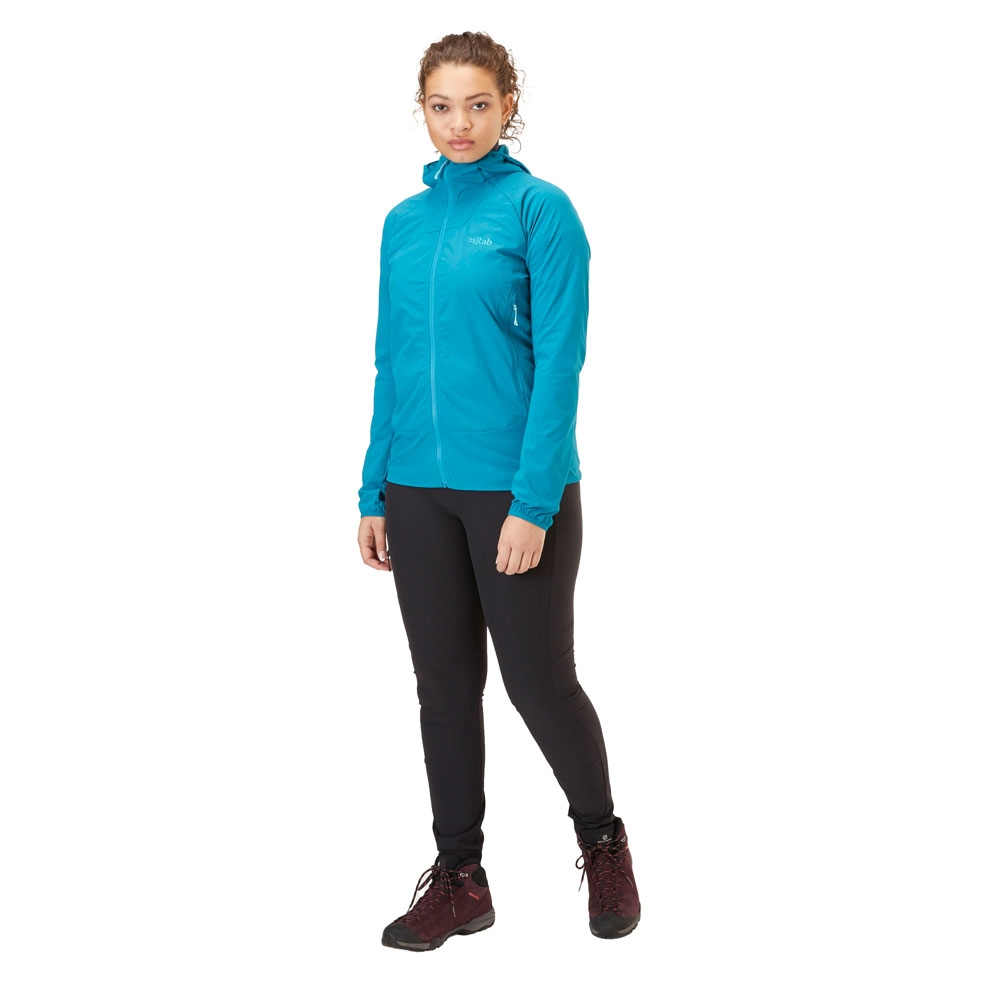 Rab Borealis Jacket women's Marina Blue QWS-39-MRB jassen online bestellen bij Kathmandu Outdoor & Travel