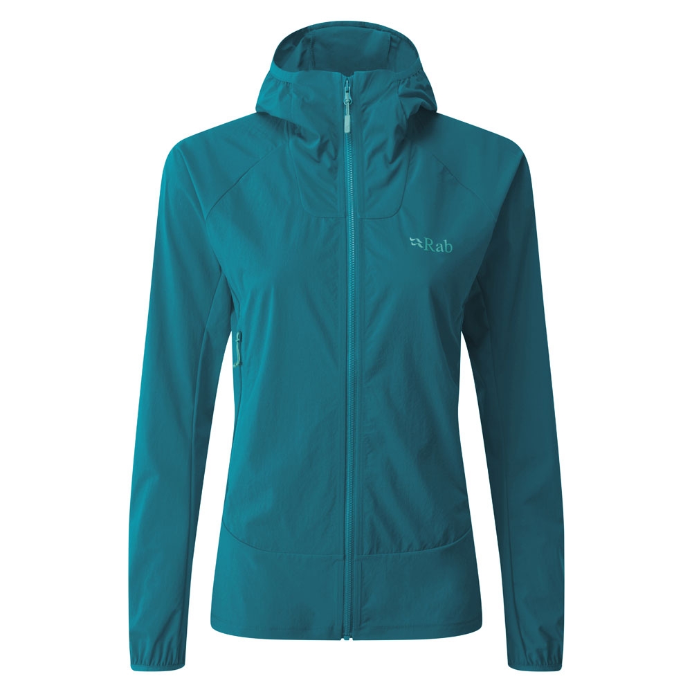 Rab Borealis Jacket women's Marina Blue QWS-39-MRB jassen online bestellen bij Kathmandu Outdoor & Travel