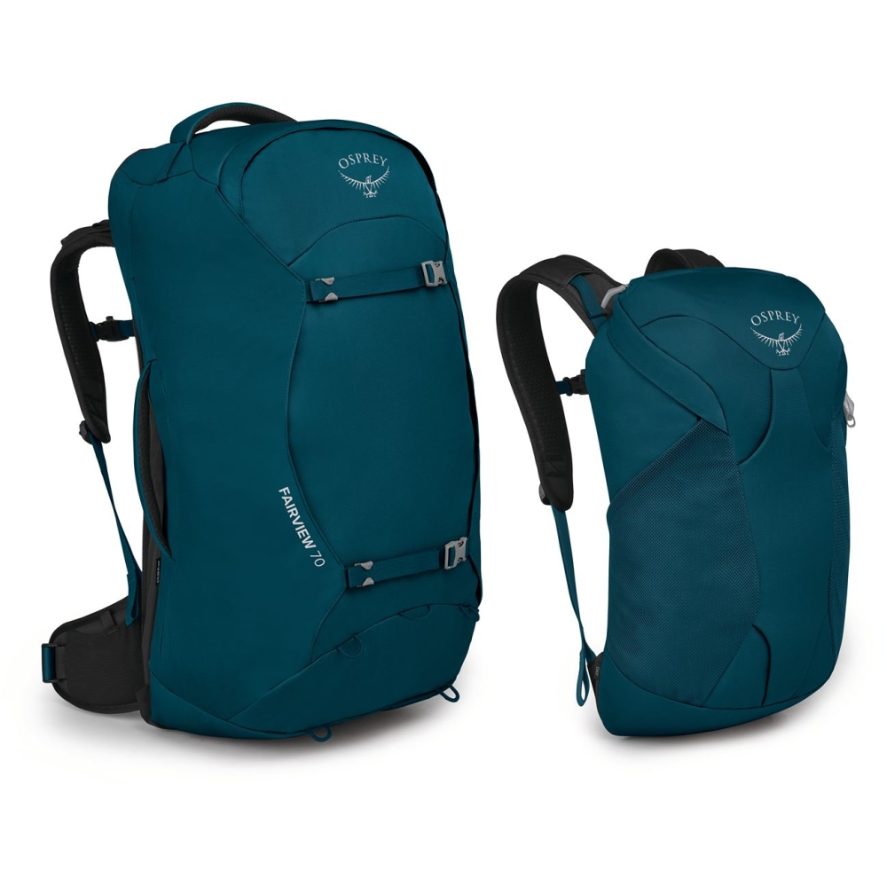 Osprey Fairview 70 Women's Night Jungle Blue 10003691 reistassen online bestellen bij Kathmandu Outdoor & Travel