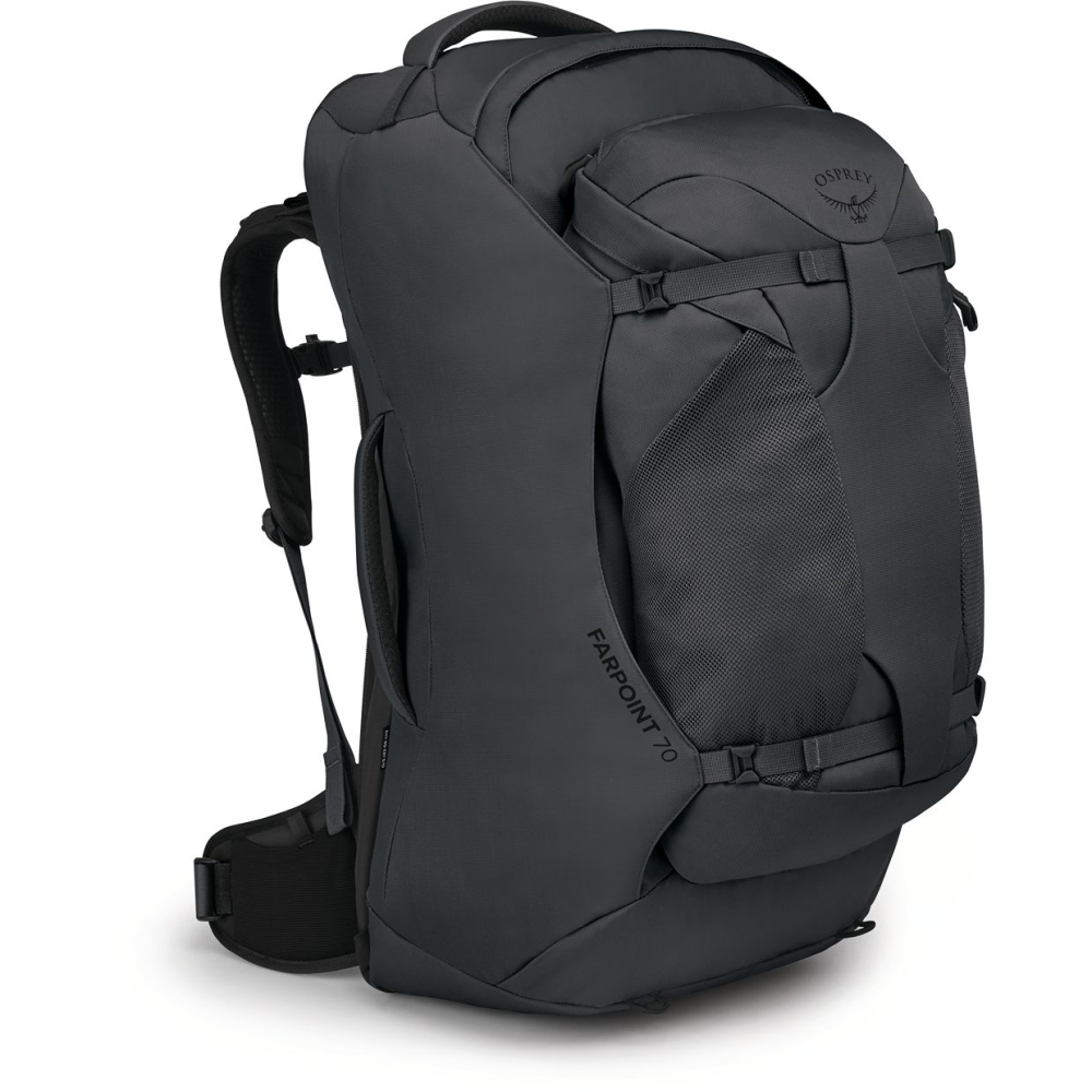 Osprey Farpoint 70 Tunnel Vision Grey 10003681 reistassen online bestellen bij Kathmandu Outdoor & Travel