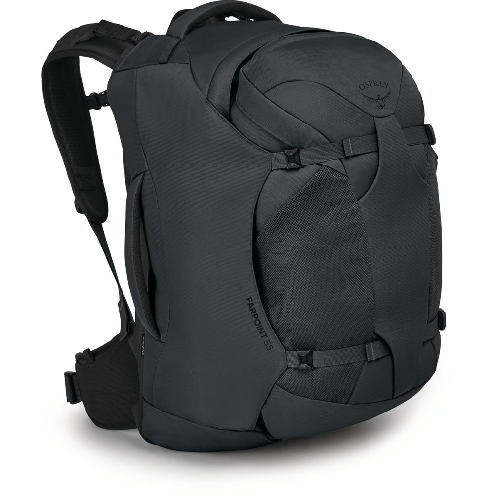 Osprey Farpoint 55 Tunnel Vision Grey 10003678 reistassen online bestellen bij Kathmandu Outdoor & Travel