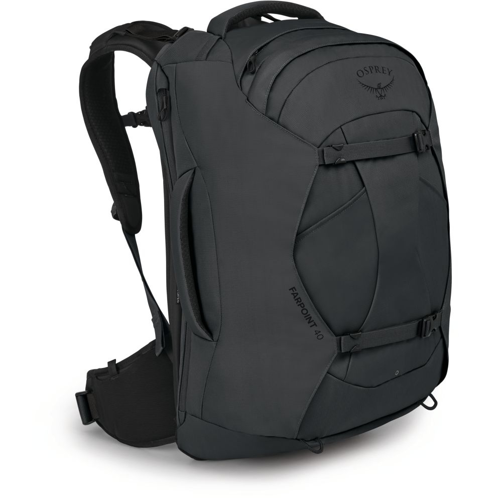 Osprey Farpoint 40 Tunnel Vision Grey 10003675 reistassen online bestellen bij Kathmandu Outdoor & Travel