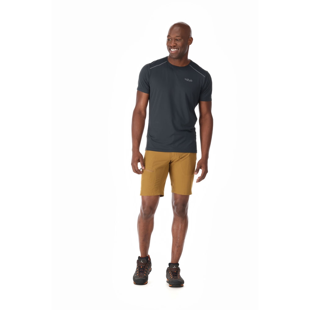 Rab Incline Light Shorts Cumin QFV-07-CMN broeken online bestellen bij Kathmandu Outdoor & Travel