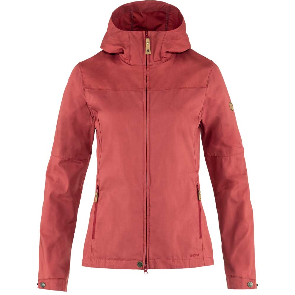 Fjällräven Stina Jacket Women's Raspberry Red 89234-342 jassen online bestellen bij Kathmandu Outdoor & Travel
