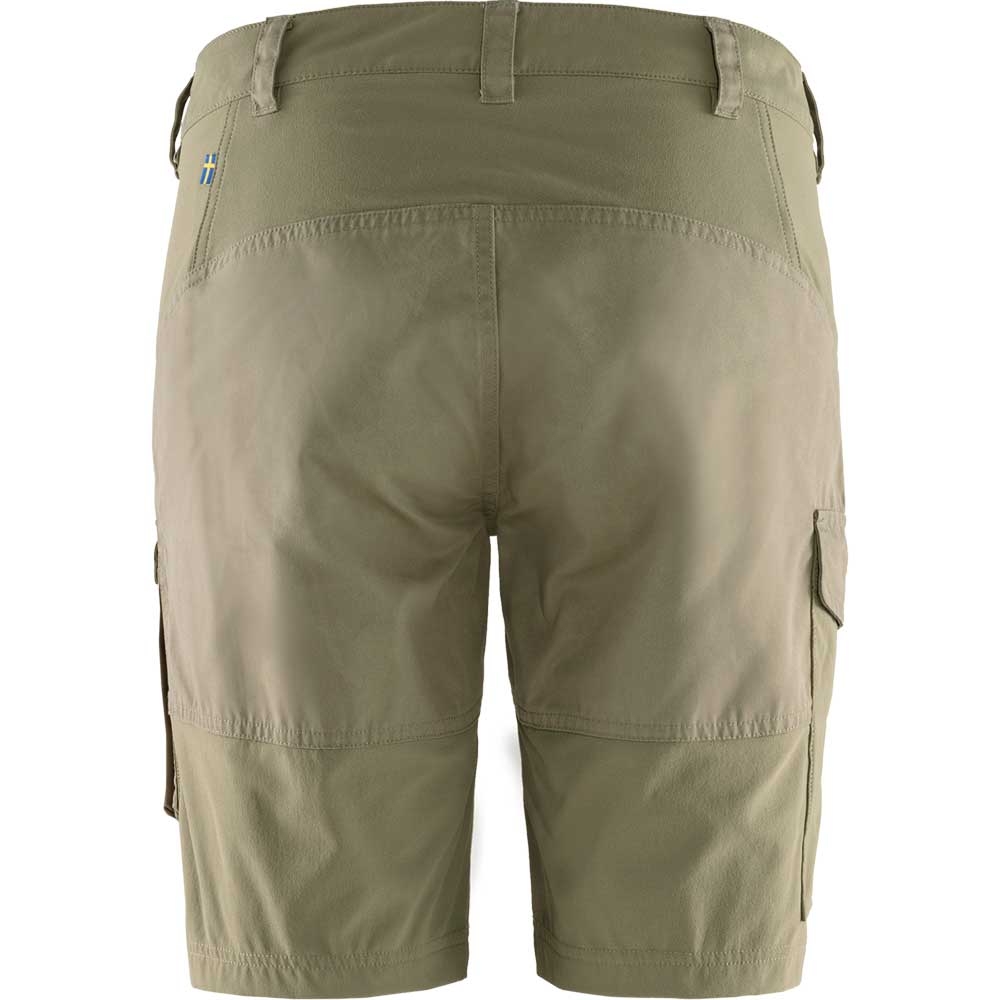 Fjällräven Nikka Shorts Curved Women's Light Olive 89731-622 broeken online bestellen bij Kathmandu Outdoor & Travel