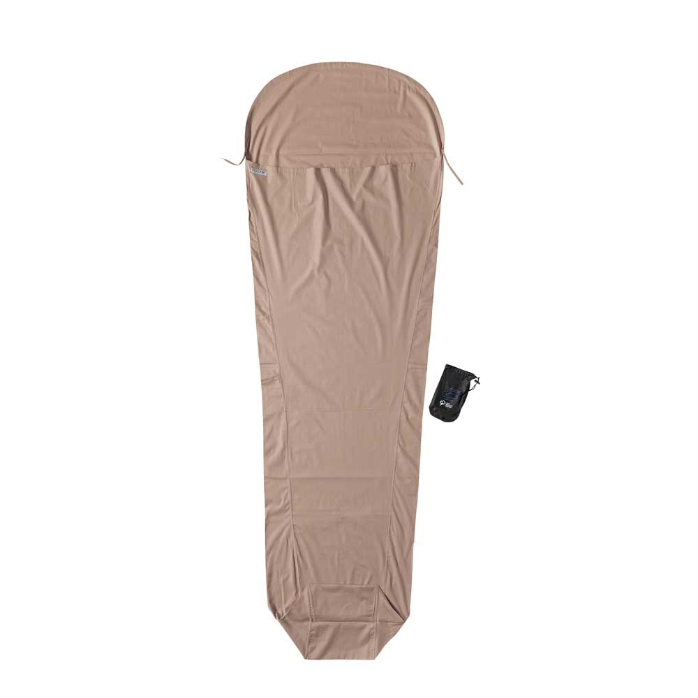 Cocoon MummyLiner, Organic Cotton Earth CCM43-O lakenzakken en liners online bestellen bij Kathmandu Outdoor & Travel