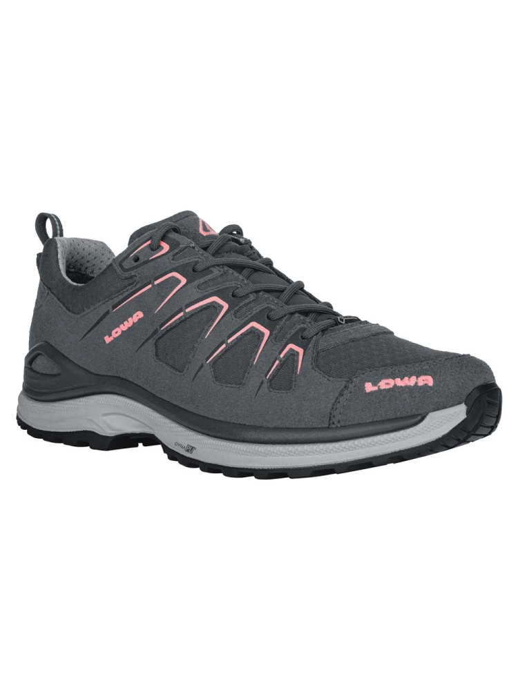 Lowa Innox Evo GTX Lo Women's asphalt/salmon LM320616-9322 wandelschoenen dames online bestellen bij Kathmandu Outdoor & Travel