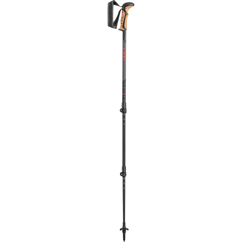 Leki Khumbu dark-anthracite/white/bright-r LT65220431 wandelstokken en gamaschen online bestellen bij Kathmandu Outdoor & Travel