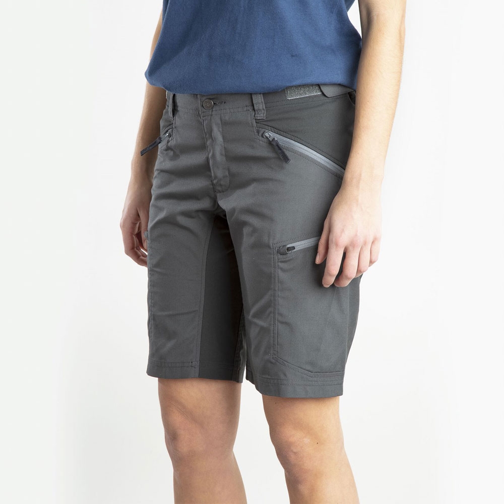 Lundhags Makke II Shorts Women's Granite/Charcoal 1124145-834 broeken online bestellen bij Kathmandu Outdoor & Travel