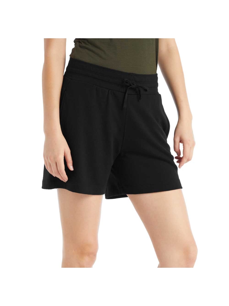 Icebreaker Crush Shorts Women's Black 0A56D6-IB001 broeken online bestellen bij Kathmandu Outdoor & Travel