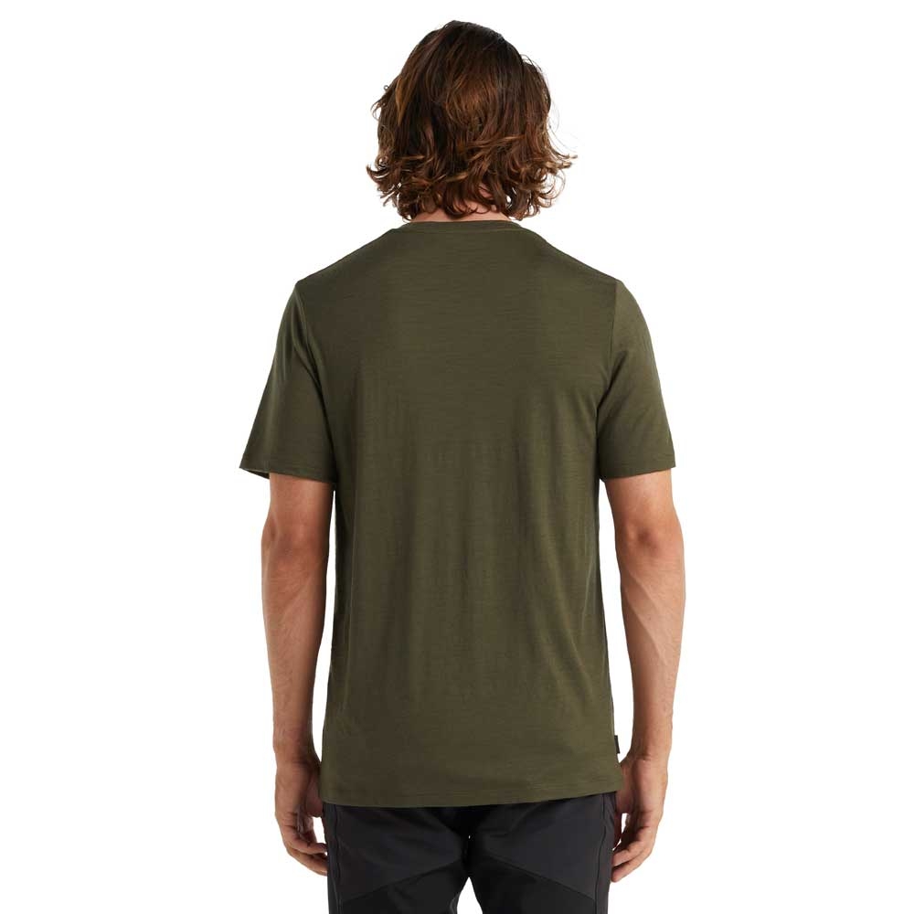 Icebreaker Tech Lite II Short Sleeve Tee Loden 0A59IY-IB069 shirts en tops online bestellen bij Kathmandu Outdoor & Travel
