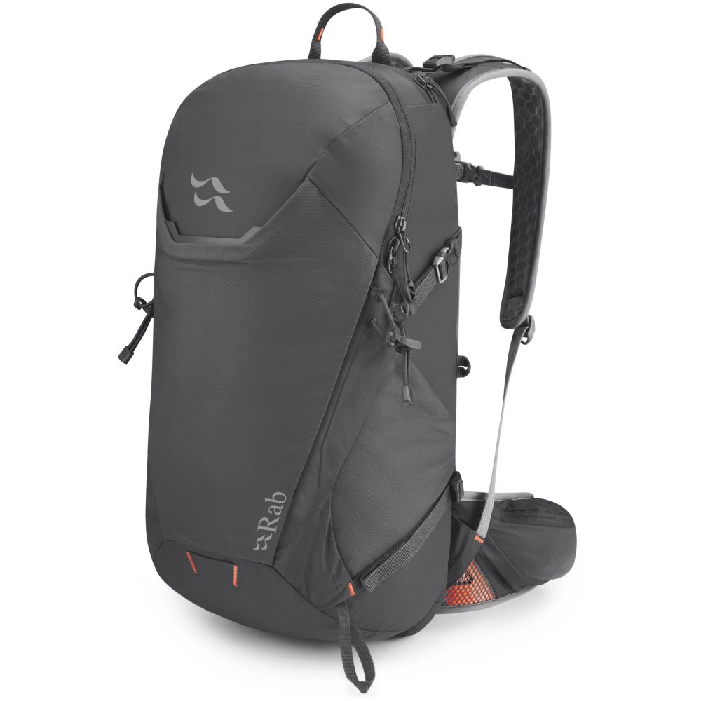 Rab Aeon ND25 Anthracite QAP-09-ANT dagrugzakken online bestellen bij Kathmandu Outdoor & Travel