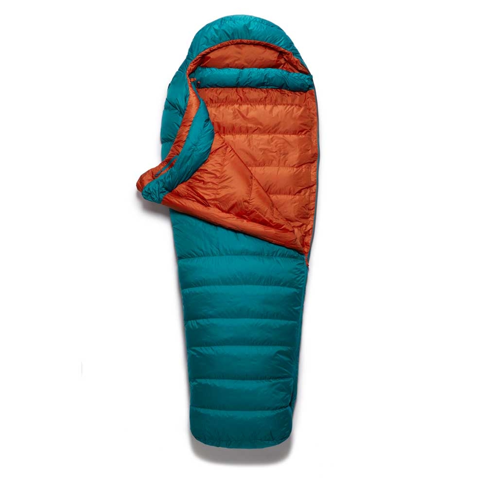 Rab Ascent 500 Women's Marina Blue QSD-36-MRB slaapzakken online bestellen bij Kathmandu Outdoor & Travel