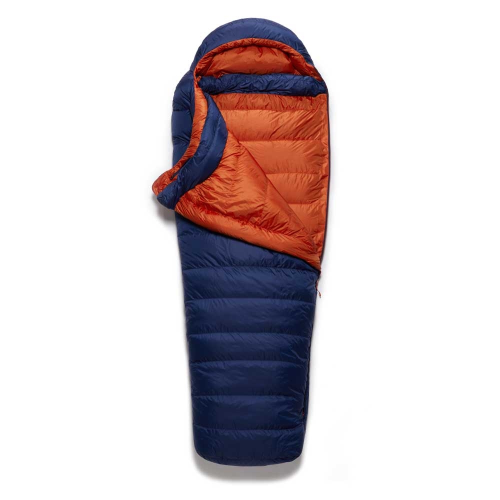 Rab Ascent 700 Women's Nightfall Blue QSD-38-NFB slaapzakken online bestellen bij Kathmandu Outdoor & Travel
