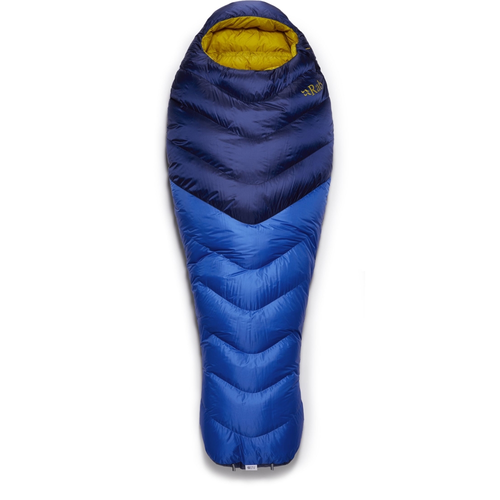 Rab Neutrino 400 Women's Nightfall Blue QSM-91-NFB slaapzakken online bestellen bij Kathmandu Outdoor & Travel