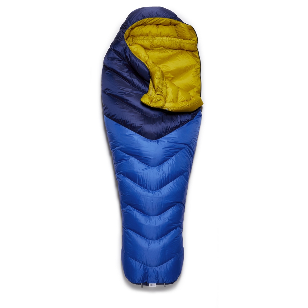 Rab Neutrino 400 Women's Nightfall Blue QSM-91-NFB slaapzakken online bestellen bij Kathmandu Outdoor & Travel